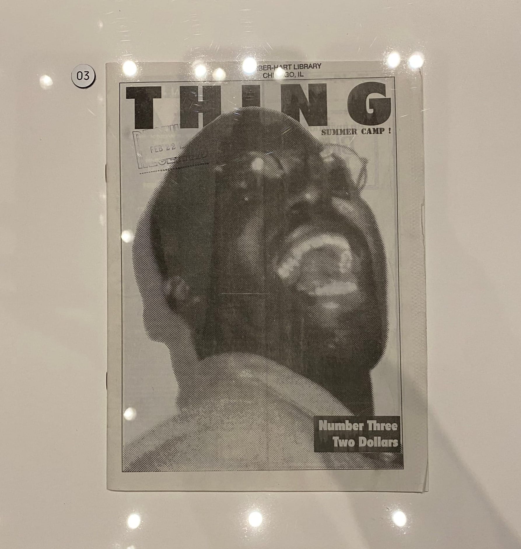 Front cover of Thing magazine, with Frankie Knuckles on the cover.